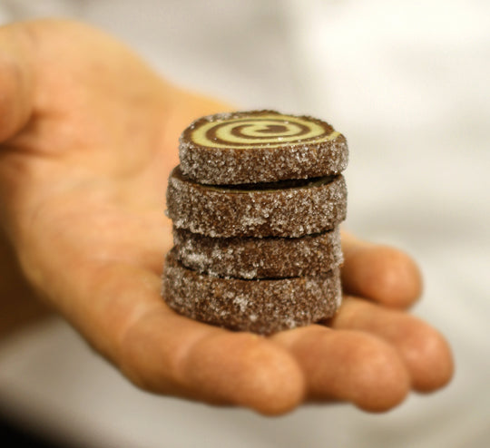 Sablè variegati Cacao e Vaniglia