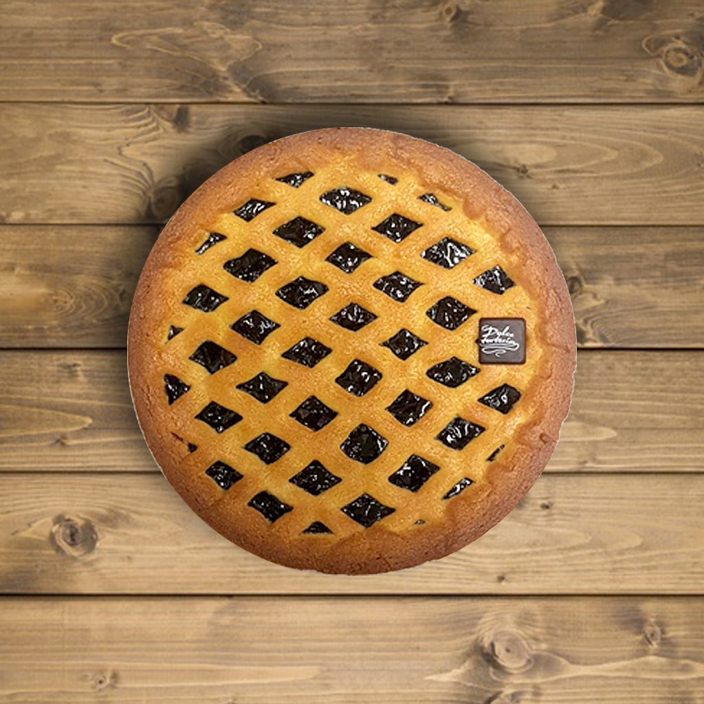 Crostata con confettura di Mirtillo