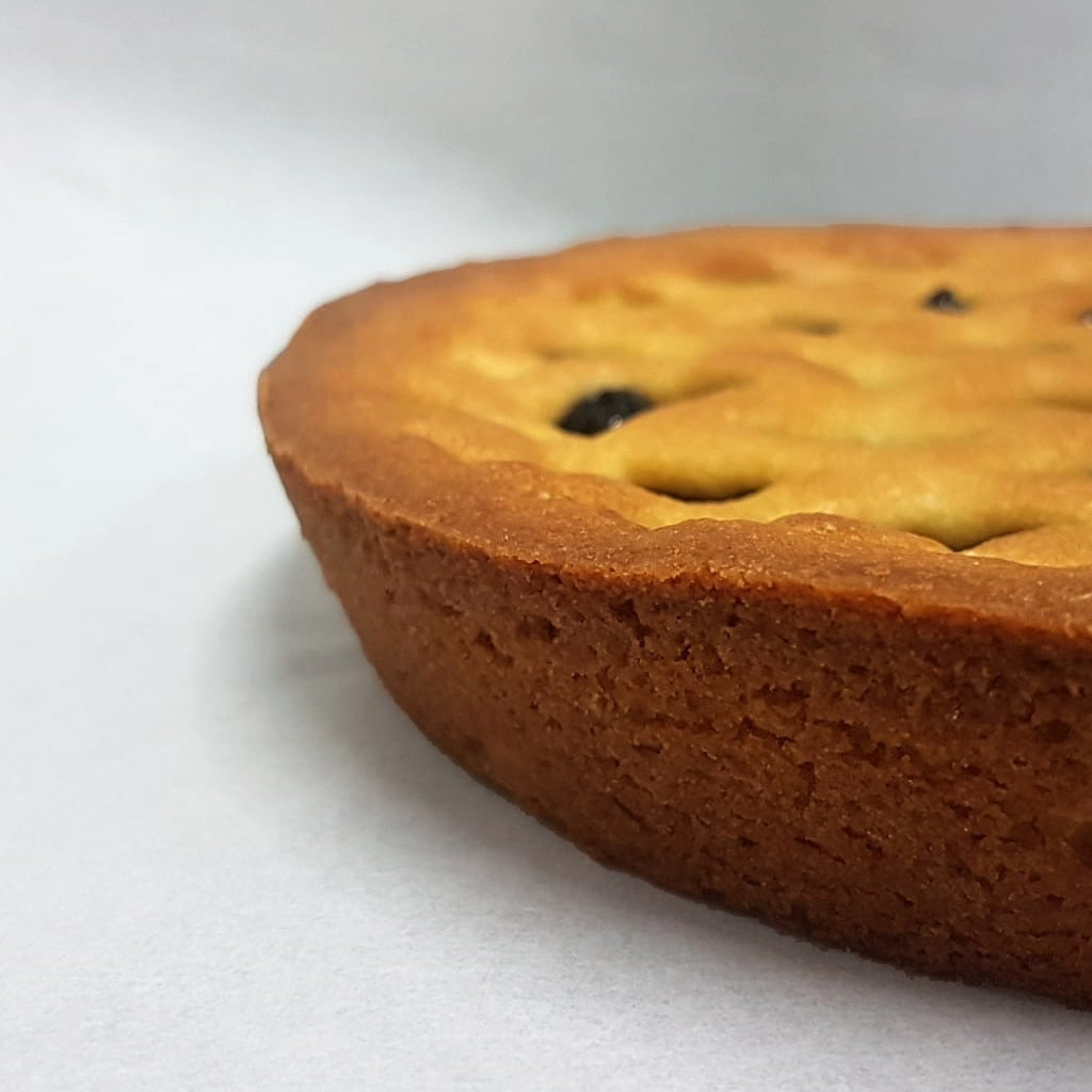 Crostata con confettura di Mirtillo