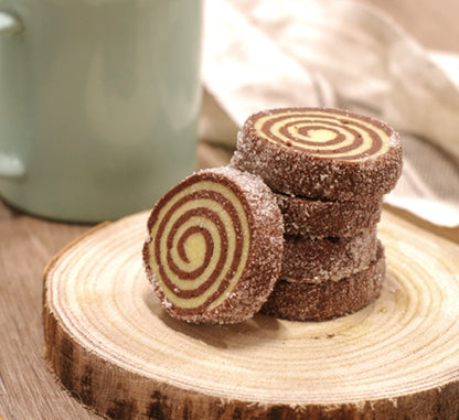 Sablè variegati Cacao e Vaniglia