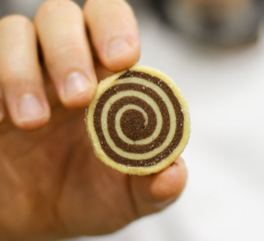Sablè variegati Cacao e Vaniglia
