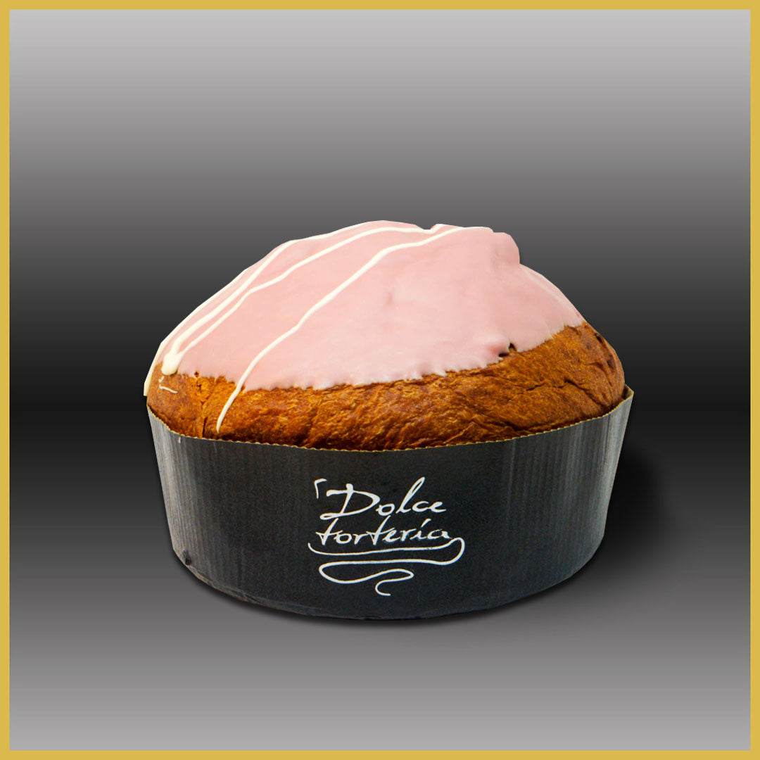 Panettone al Cioccolato Bianco e Lamponi