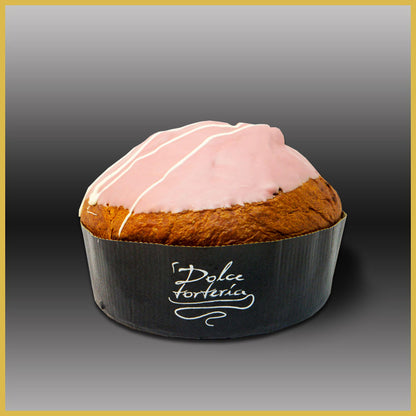 Panettone al Cioccolato Bianco e Lamponi